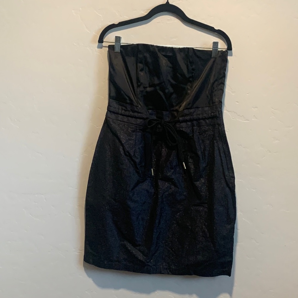 H&M Black Strapless Dress
